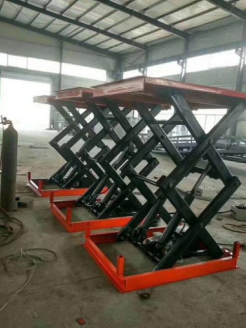 剪叉式货梯图片 剪叉式货梯