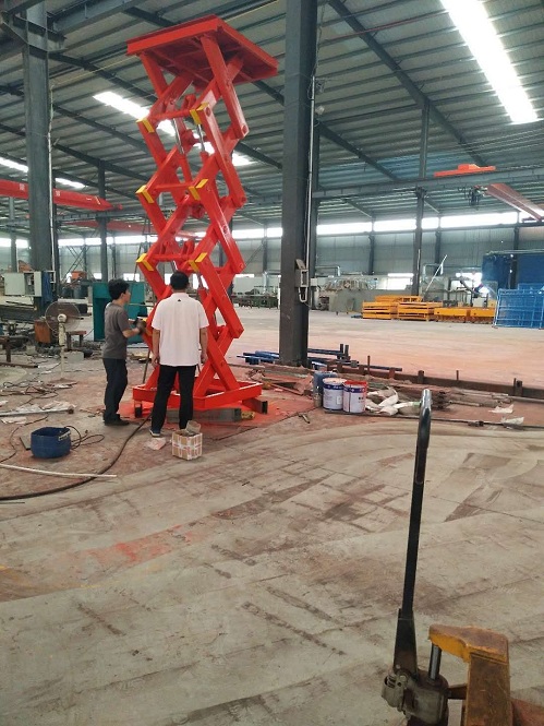 剪叉货梯出厂检测 剪叉货梯检测