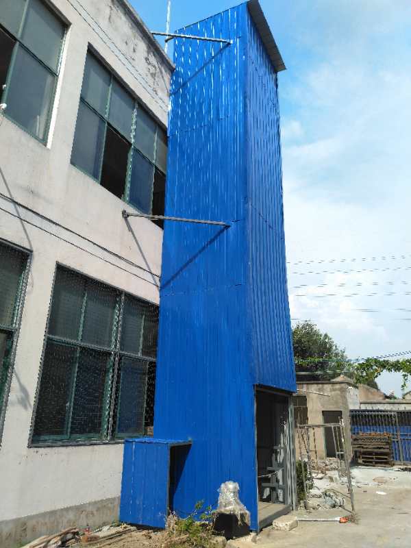 5吨厂房室外货梯图 厂房5吨室外货梯