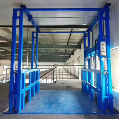 电动升降货梯图片 厂房电动升降货物图