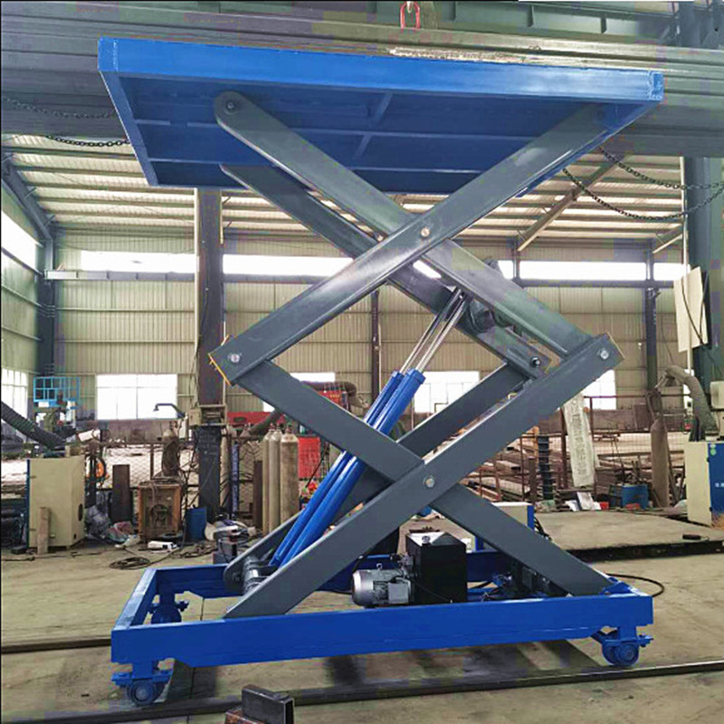 剪叉式货梯图片 剪叉式货梯